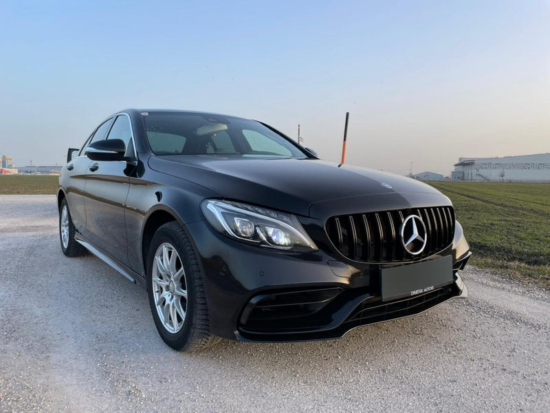 Предна броня за Mercedes C-Class W205 (2014-2020) Facelift C63 Design - Avtozona