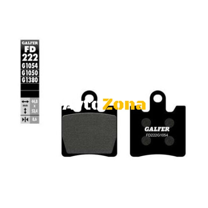 Предни мото накладки Galfer SEMI METAL FD222G1054 - Avtozona