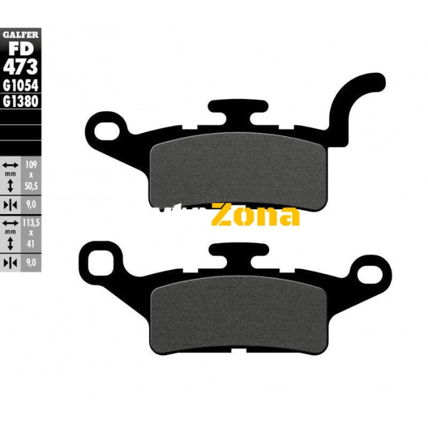 Предни мото накладки Galfer SEMI METAL FD473G1054 - Avtozona