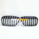 Предни решетки X-Line Chrome Black за BMW X1 F48 (2015-2018) - Avtozona