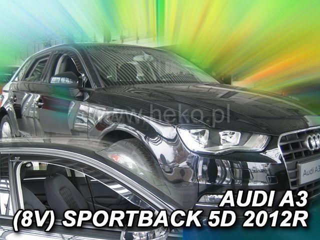 Ветробрани Team HEKO за AUDI A3 (2012-2020) 5 врати - 2бр. предни - Avtozona