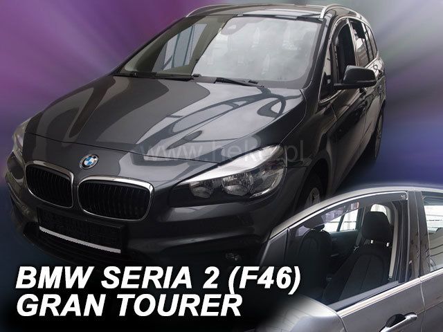 Ветробрани Team HEKO за BMW 2 F46 GRAN TOURER (2015 + ) 5 врати - 4бр. предни и задни - Avtozona