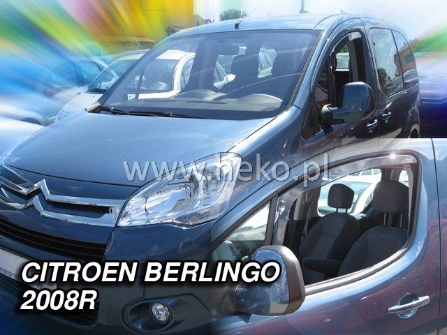 Ветробрани Team HEKO за CITROEN Berlingo (2008-2017) / PEUGEOT Partner (2008-2017) - 2бр. предни - Avtozona