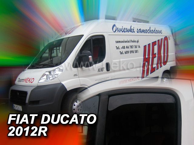 Ветробрани Team HEKO за CITROEN Jumper III / Peugeot Boxer / Fiat Ducato (2006 + ) - само от горе - Avtozona