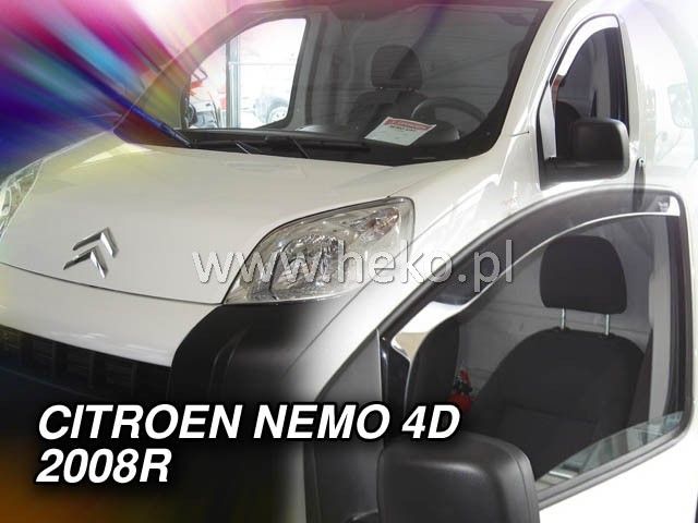 Ветробрани Team HEKO за CITROEN NEMO / FIAT FIORINO / QUBO / PEUGEOT BIPPER (2008 + ) - Avtozona