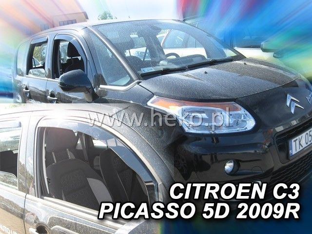 Ветробрани Team HEKO за CITROEN C3 Picasso (2009 + ) 5 врати - 2бр. предни - Avtozona