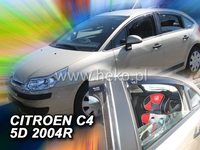 Ветробрани Team HEKO за CITROEN C4 I (2004-2010) 5 врати - 4бр. предни и задни - Avtozona