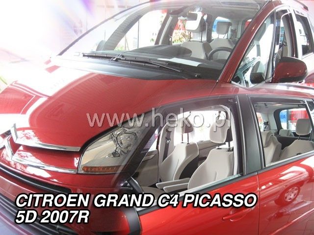 Ветробрани Team HEKO за CITROEN C4 Grand Picasso (2007-2013) 5 врати - 4бр. предни и задни - Avtozona