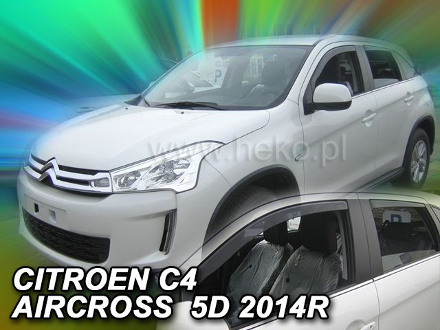 Ветробрани Team HEKO за CITROEN C4 Aircross (2012 + ) 5 врати - 4бр. предни и задни - Avtozona