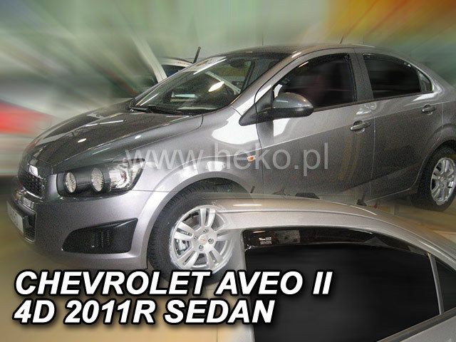 Ветробрани Team HEKO за CHEVROLET AVEO (2011 + ) Sedan - 4бр. предни и задни - Avtozona