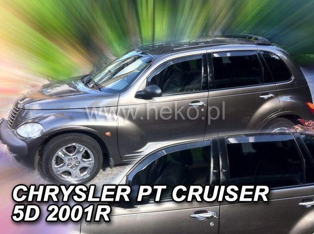 Ветробрани Team HEKO за CHRYSLER PT CRUISER (2001 + ) 5 врати - 4бр. предни и задни - Avtozona