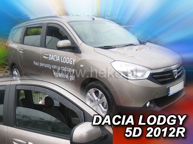 Ветробрани Team HEKO за DACIA LODGY / DOKKER (2012 + ) 4/5 врати - 2бр. предни - Avtozona