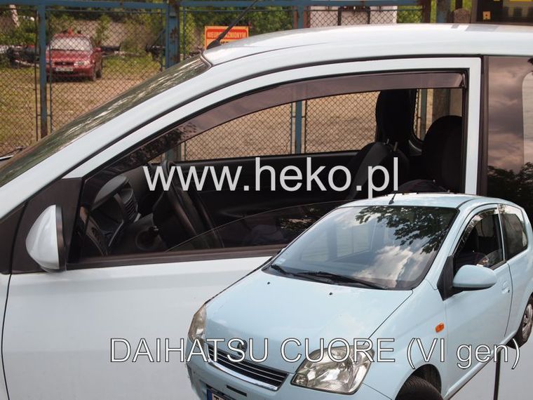 Ветробрани Team HEKO за DAIHATSU COURE VI (2003- 2007) 3 врати - 2бр. предни - Avtozona