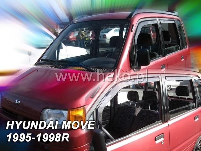 Ветробрани Team HEKO за DAIHATSU MOVE (1995-1998) 5 врати - 2бр. предни - Avtozona