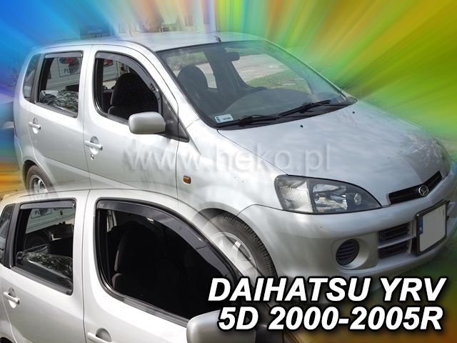 Ветробрани Team HEKO за DAIHATSU YRV (2000-2005) 5 врати - 4бр. предни и задни - Avtozona