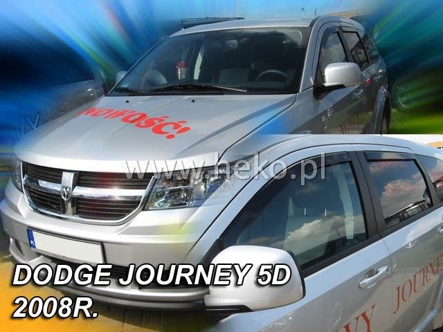 Ветробрани Team HEKO за FIAT FREEMONT / DODGE JOURNEY (2008 + ) 5 врати - 4бр. предни и задни - Avtozona