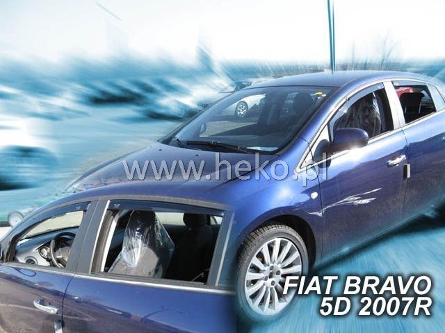 Ветробрани Team HEKO за FIAT BRAVO (2009 + ) 5 врати - 2бр. предни - Avtozona