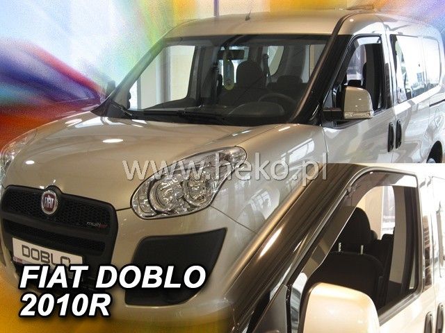 Ветробрани Team HEKO за FIAT DOBLO II (2010 + ) / OPEL COMBO (2011 + ) - 2бр. предни - Avtozona