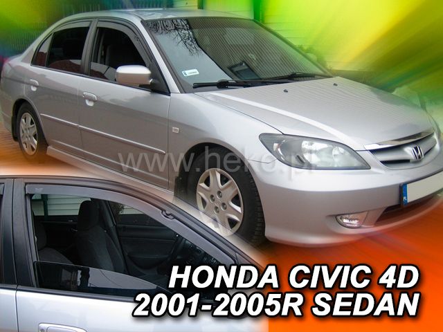 Ветробрани Team HEKO за HONDA CIVIC VII (2001-2005) Sedan - 2бр. предни - Avtozona