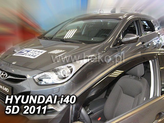 Ветробрани Team HEKO за HYUNDAI i40 (2011 + ) 5 врати Sedan - 2бр. предни - Avtozona