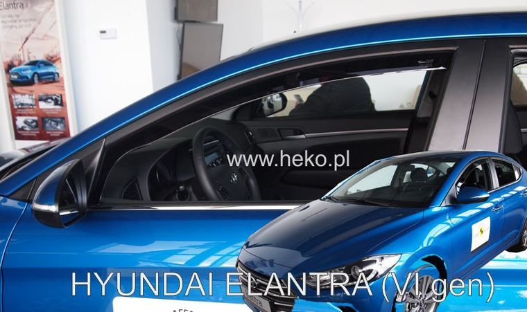 Ветробрани Team HEKO за HYUNDAI ELANTRA (2000-2006) 5 врати - 4бр. предни и задни - Avtozona