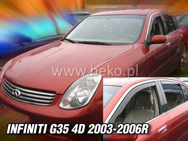 Ветробрани Team HEKO за INFINITI G-35 (2003-2006) Sedan - 2бр. предни - Avtozona