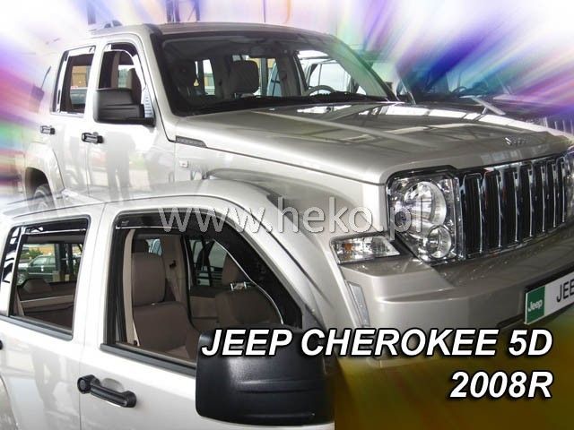 Ветробрани Team HEKO за JEEP CHEROKEE (1992-1997) 5 врати - 4бр. предни и задни - Avtozona