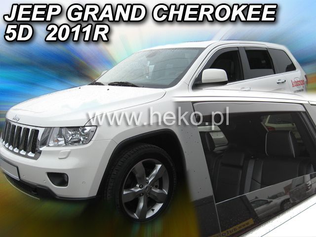 Ветробрани Team HEKO за JEEP GRAND CHEROKEE (2011 + ) 5 врати - 4бр. предни и задни - Avtozona