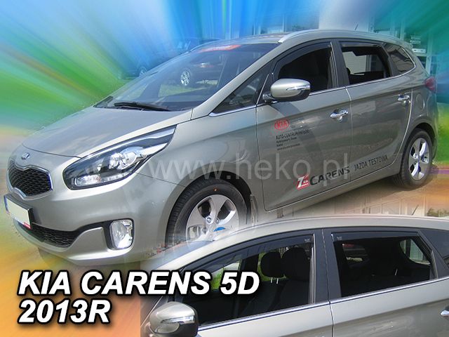 Ветробрани Team HEKO за KIA CARENS (2013 + ) 5 врати - 4бр. предни и задни - Avtozona