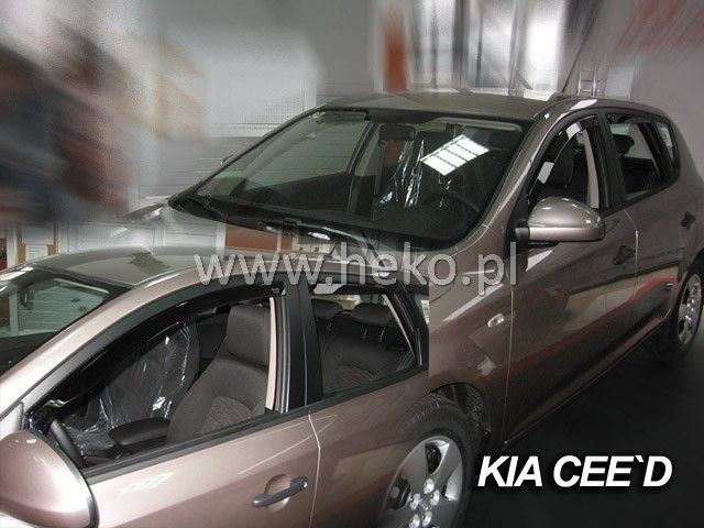 Ветробрани Team HEKO за KIA CEED (2007-2012) 5 врати - 4бр. предни и задни - Avtozona