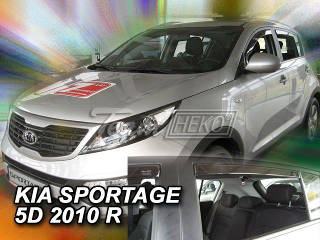 Ветробрани Team HEKO за KIA SPORTAGE (2010-2015) 5 врати - 4бр. предни и задни - Avtozona