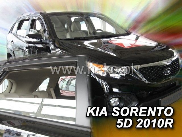 Ветробрани Team HEKO за KIA SORENTO (2009-2014) 5 врати - 4бр. предни и задни - Avtozona