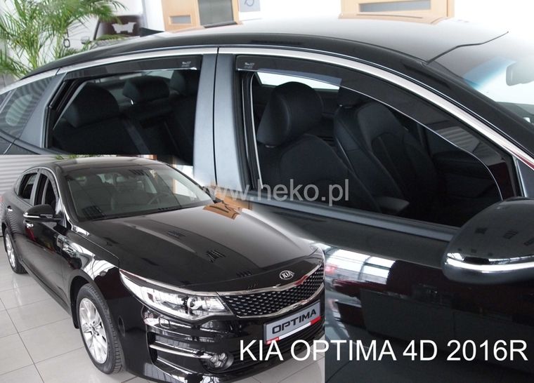 Ветробрани Team HEKO за KIA OPTIMA (2016 + ) Sedan - 4бр. предни и задни - Avtozona