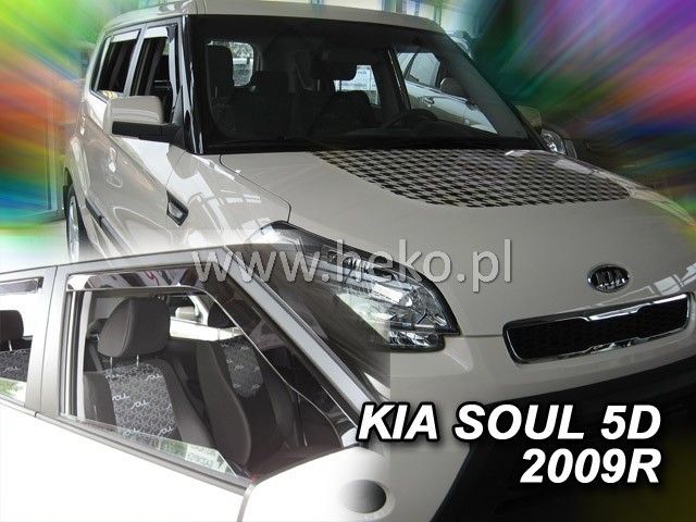 Ветробрани Team HEKO за KIA SOUL (2009-2014) 5 врати - 2бр. предни - Avtozona