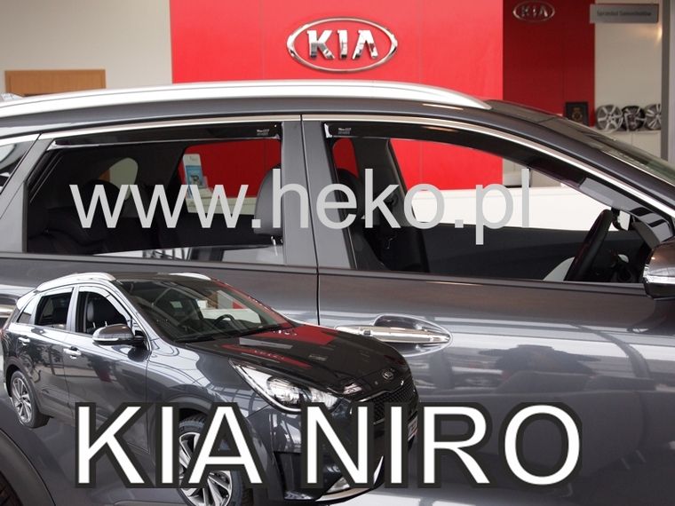 Ветробрани Team HEKO за KIA NIRO (2016 + ) Sedan - 4бр. предни и задни - Avtozona