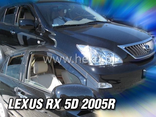 Ветробрани Team HEKO за LEXUS RX (2003-2008) 5 врати - 4бр. предни и задни - Avtozona