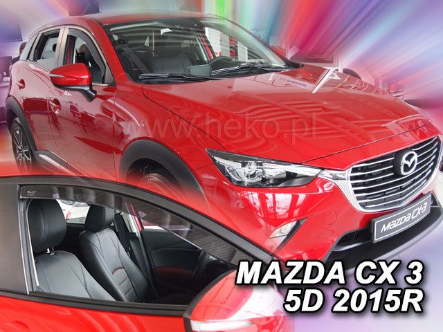 Ветробрани Team HEKO за MAZDA CX 3 (2015 + ) 5 врати - 2бр. предни - Avtozona