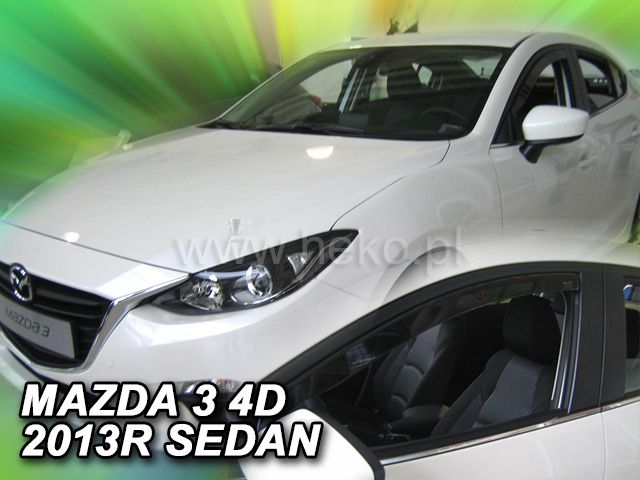 Ветробрани Team HEKO за MAZDA 3 (2013-2018) 5 врати Sedan - 2бр. предни - Avtozona