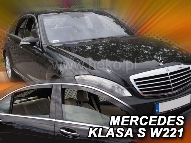 Ветробрани Team HEKO за MERCEDES S-Class W221 (2005-2013) Sedan (къса база) - 4бр. предни и задни - Avtozona