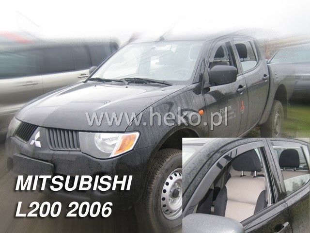 Ветробрани Team HEKO за MITSUBISHI L-200 (2006-2016) Single / Double cab - 2бр. предни - Avtozona