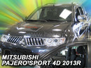 Ветробрани Team HEKO за MITSUBISHI PAJERO SPORT (1997-2013) 5 врати - 4бр. предни и задни - Avtozona