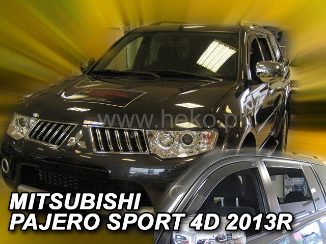 Ветробрани Team HEKO за MITSUBISHI PAJERO SPORT (2013 + ) 5 врати - 4бр. предни и задни - Avtozona