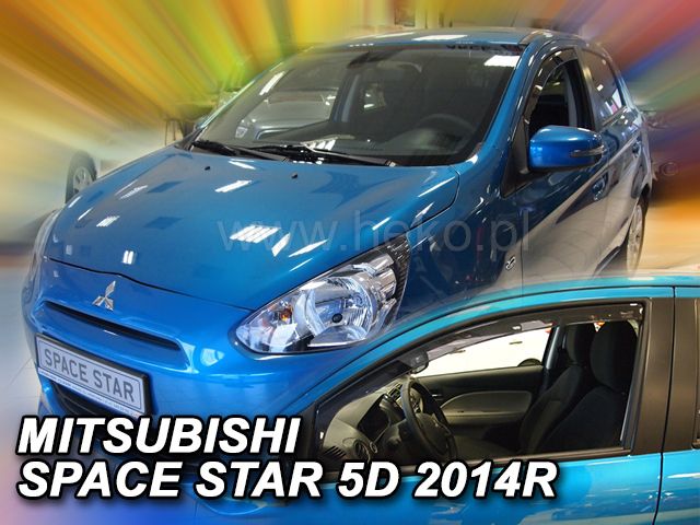 Ветробрани Team HEKO за MITSUBISHI SPACE STAR (2014 + ) 5 врати - 2бр. предни - Avtozona