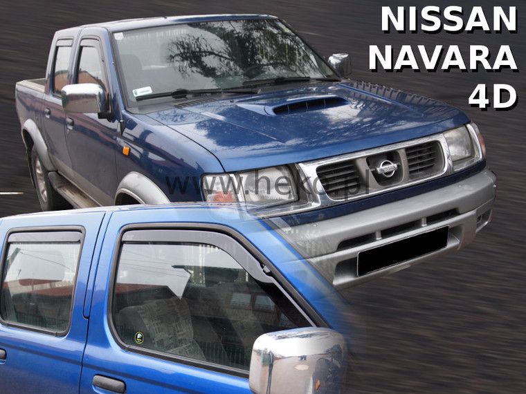 Ветробрани Team HEKO за NISSAN NAVARA / PICK UP (2001-2005) 4 врати - 4бр. предни и задни - Avtozona