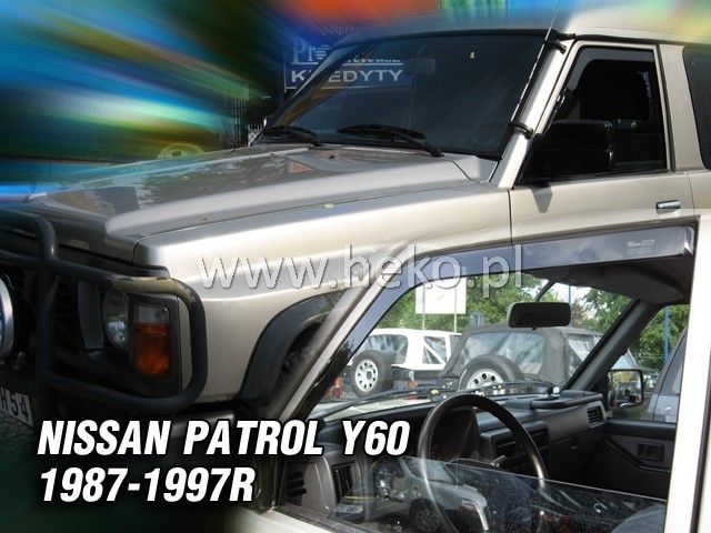 Ветробрани Team HEKO за NISSAN PATROL (1987-1997) без ел. огледала 3 / 5 врати - 2бр. предни - Avtozona