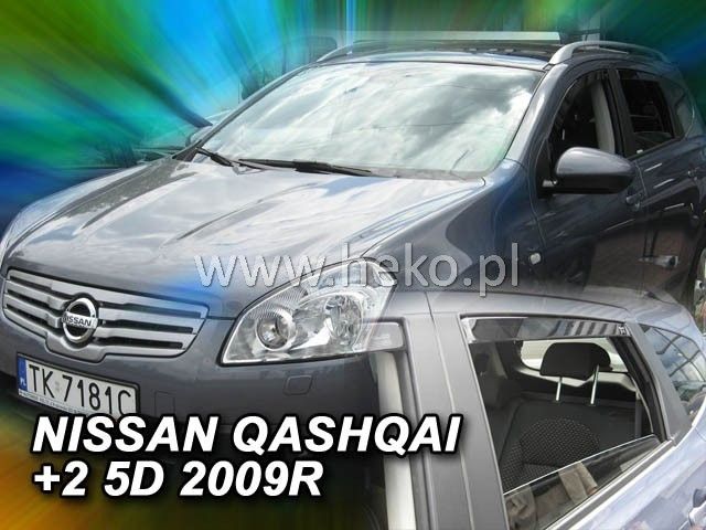 Ветробрани Team HEKO за NISSAN QASHQAI ( + 2) (2008-2013) 5 врати - 4бр. предни и задни - Avtozona