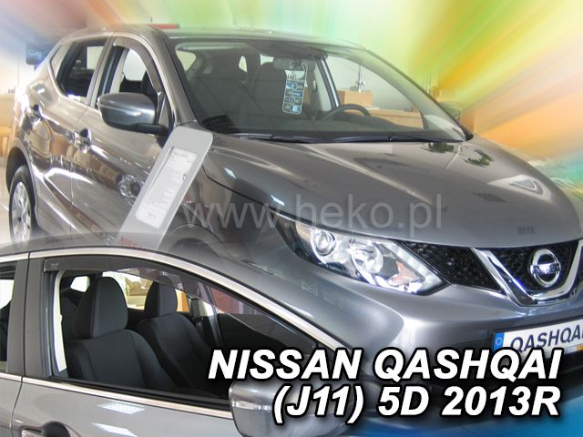 Ветробрани Team HEKO за NISSAN QASHQAI (2013 + ) 5 врати - 2бр. предни - Avtozona