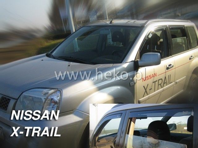 Ветробрани Team HEKO за NISSAN X-TRAIL (2001-2007) - 4бр. предни и задни - Avtozona