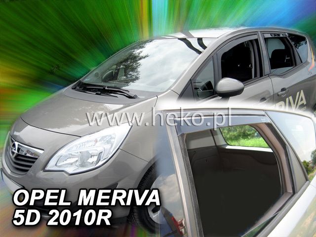 Ветробрани Team HEKO за OPEL MERIVA (2003-2010) 5 врати - 4бр. предни и задни - Avtozona