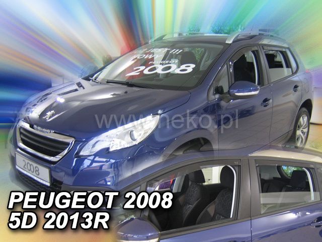 Ветробрани Team HEKO за PEUGEOT 2008 (2013 + ) 5 врати - 4бр. предни и задни - Avtozona